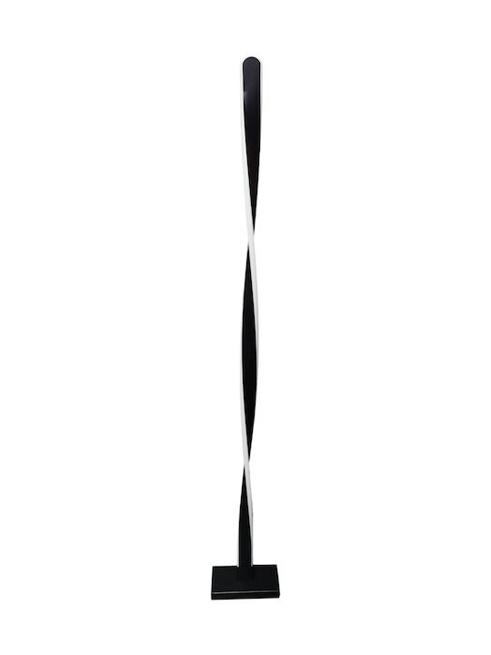 Atman Leggenda Atlanta LED Φωτιστικό Δαπέδου Υ140xΜ25εκ. με Ρυθμιζόμενο Λευκό Φως 1170lm Μαύρο LEG-FL8006