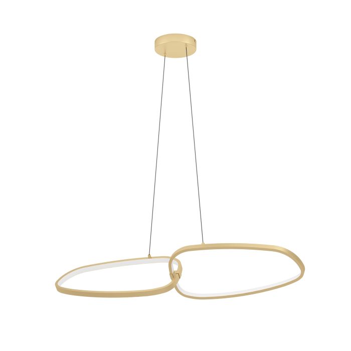 Eglo Lodosa 390205 Κρεμαστό Φωτιστικό LED με Θερμό Λευκό Φως Χρυσό 113x110εκ. - second view