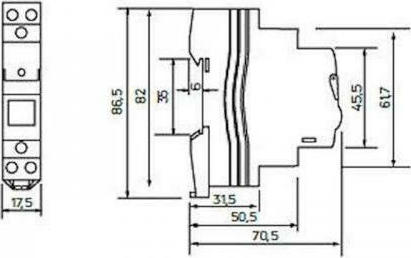 Geyer Ρελέ Ράγας WiFi 1P 16A ER116W - second view