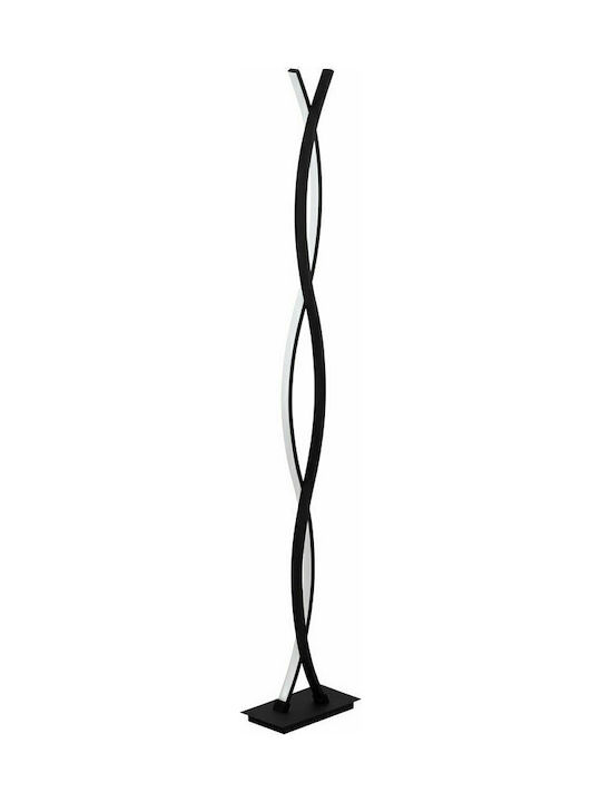 Eglo Lasana 3 Μοντέρνο LED Φωτιστικό Δαπέδου Υ142xΜ25εκ. με Θερμό Λευκό Φως σε Μαύρο Χρώμα Κωδικός: 99319