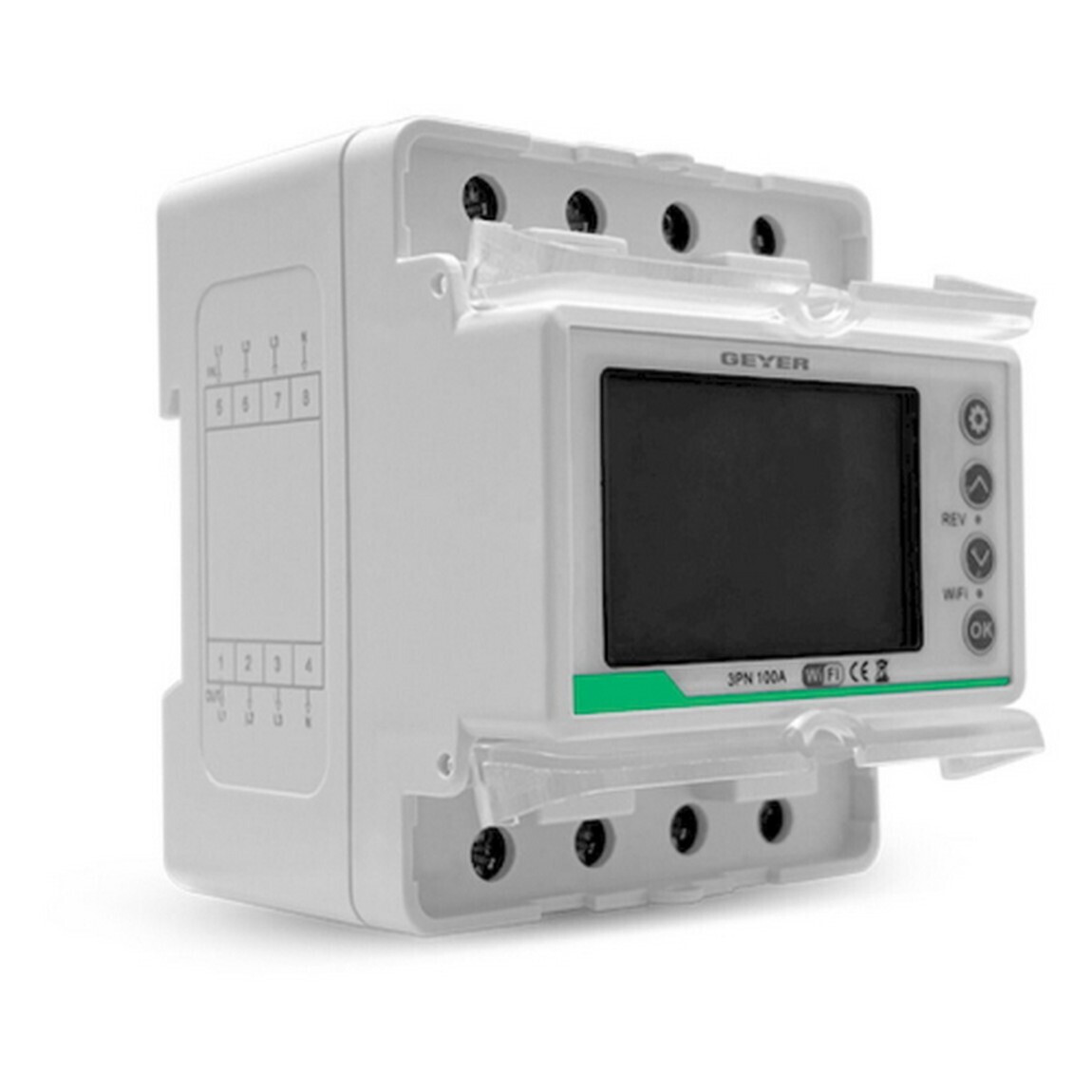 Geyer WI FI Αναλυτής Ενέργειας Ηλεκτρολογικού Πίνακα ER4100WM - second view