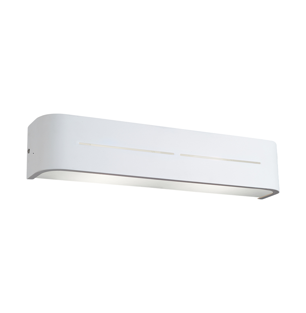 Viokef Terry  4104100 Μοντέρνο Φωτιστικό Τοίχου με Ντουί E14 Λευκό 40x8x7.5εκ.  
