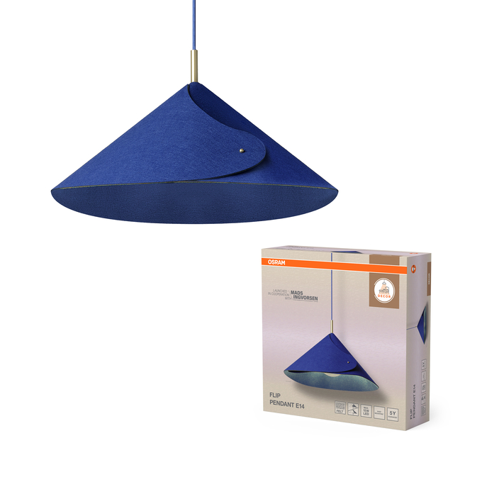 OSRAM DECOR FLIP PENDANT E14 BLUE 4058075848580 - μικρογραφία 2