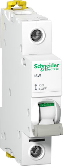 Schneider Electric Acti 9 iSW Μονοπολικός Διακόπτης Ράγας 240V 40A A9S65140 - Κύρια εικόνα