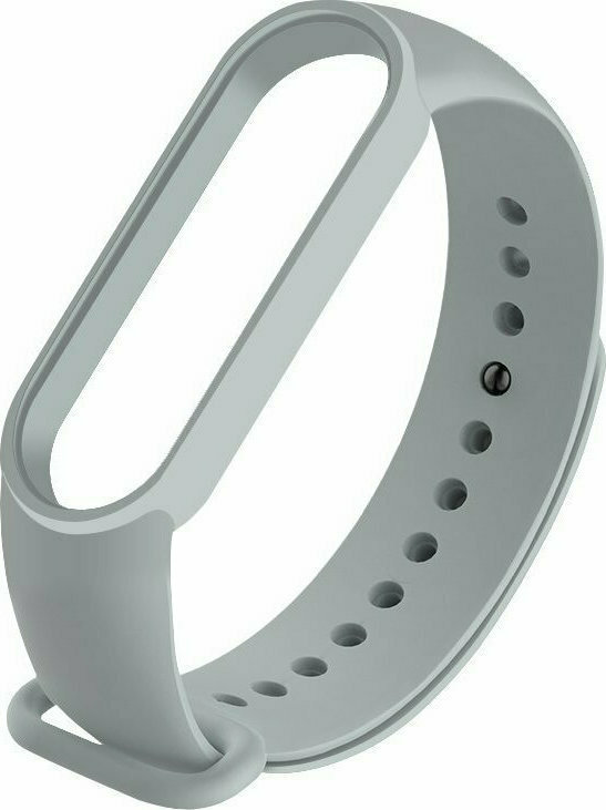 Λουράκι Σιλικόνης Γκρι (Xiaomi Mi Band 5 / Xiaomi Mi Band 6)
