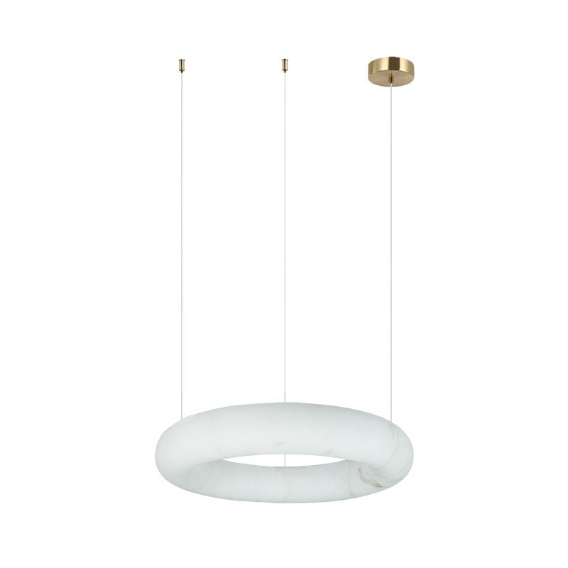 Zambelis Lights Κρεμαστό Φωτιστικό Μπρούτζινο LED με Θερμό Λευκό Φως 2542 - second view