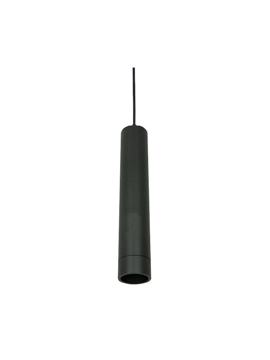 Zambelis Lights Κρεμαστό Φωτιστικό Μαύρο με Ντουί GU10 S157