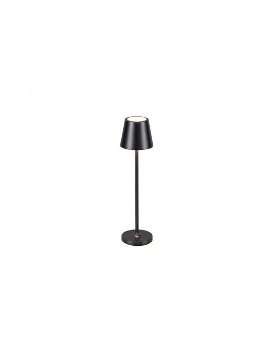 Zambelis Lights Επιτραπέζιο Φωτιστικό Led 1,5W 3000K Εξωτερικού Χώρου Μαύρο - Dimmable E369 