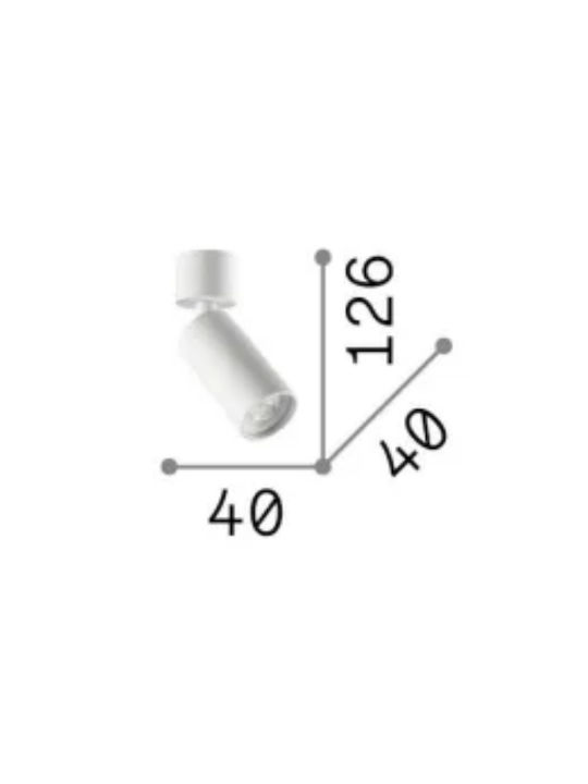 Ideal Lux Dynamite Ap1 Σποτ 347653 - second view