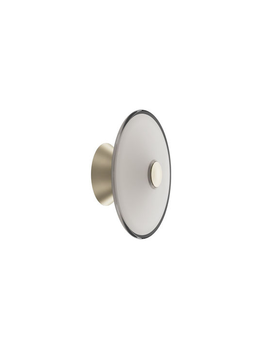 VK Lighting Φωτιστικό Τοίχου με Ενσωματωμένο LED και Θερμό Λευκό Φως 75169-016776 VK/04696/WA/D/W/W