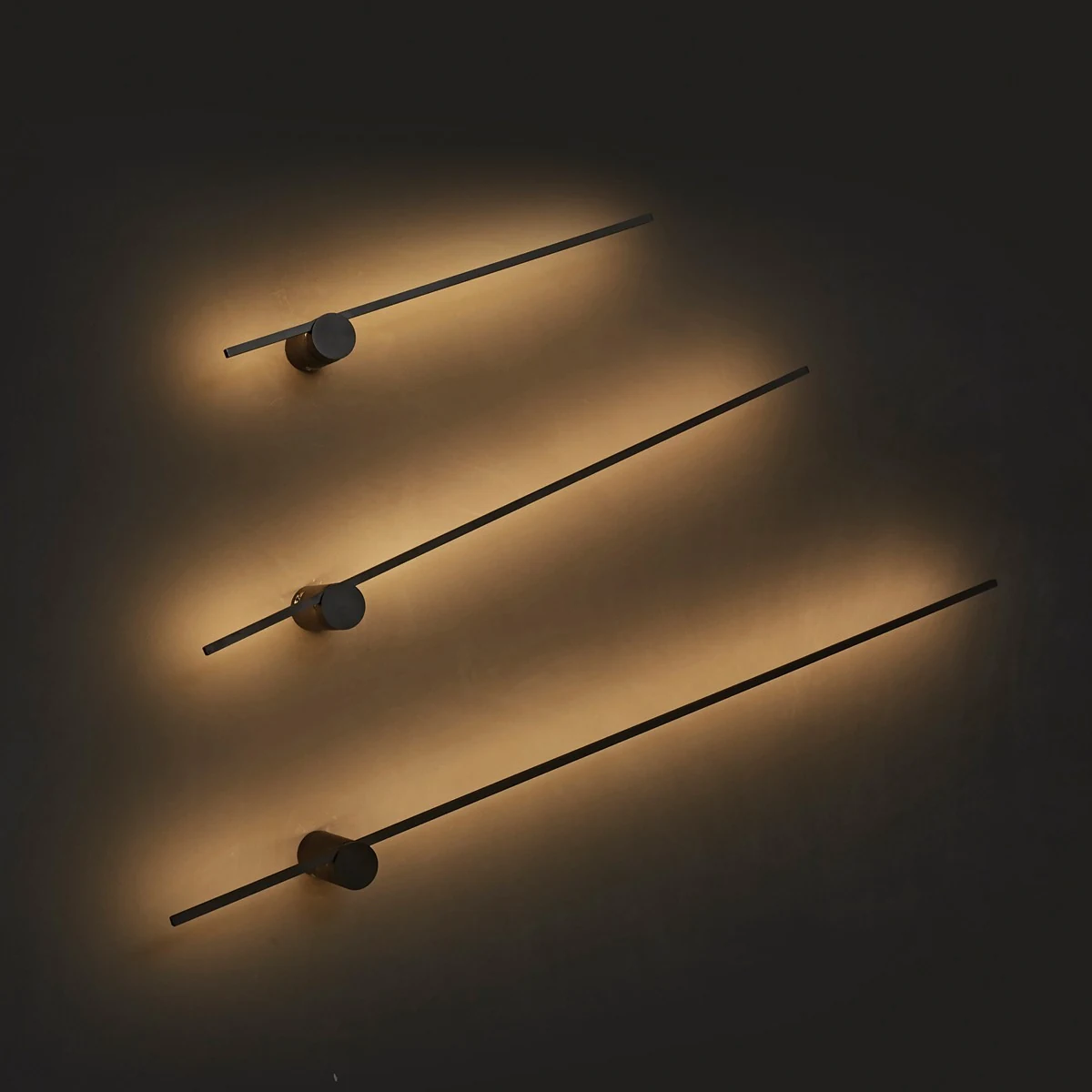 VK Φωτιστικό τοίχου Led 200-240V 5W 4000K 865lm CRI>90 IP20 ø5.5x9.3x60cm μαύρο VK/04455/WA/B/C/60 75169-101721 - μικρογραφία 6