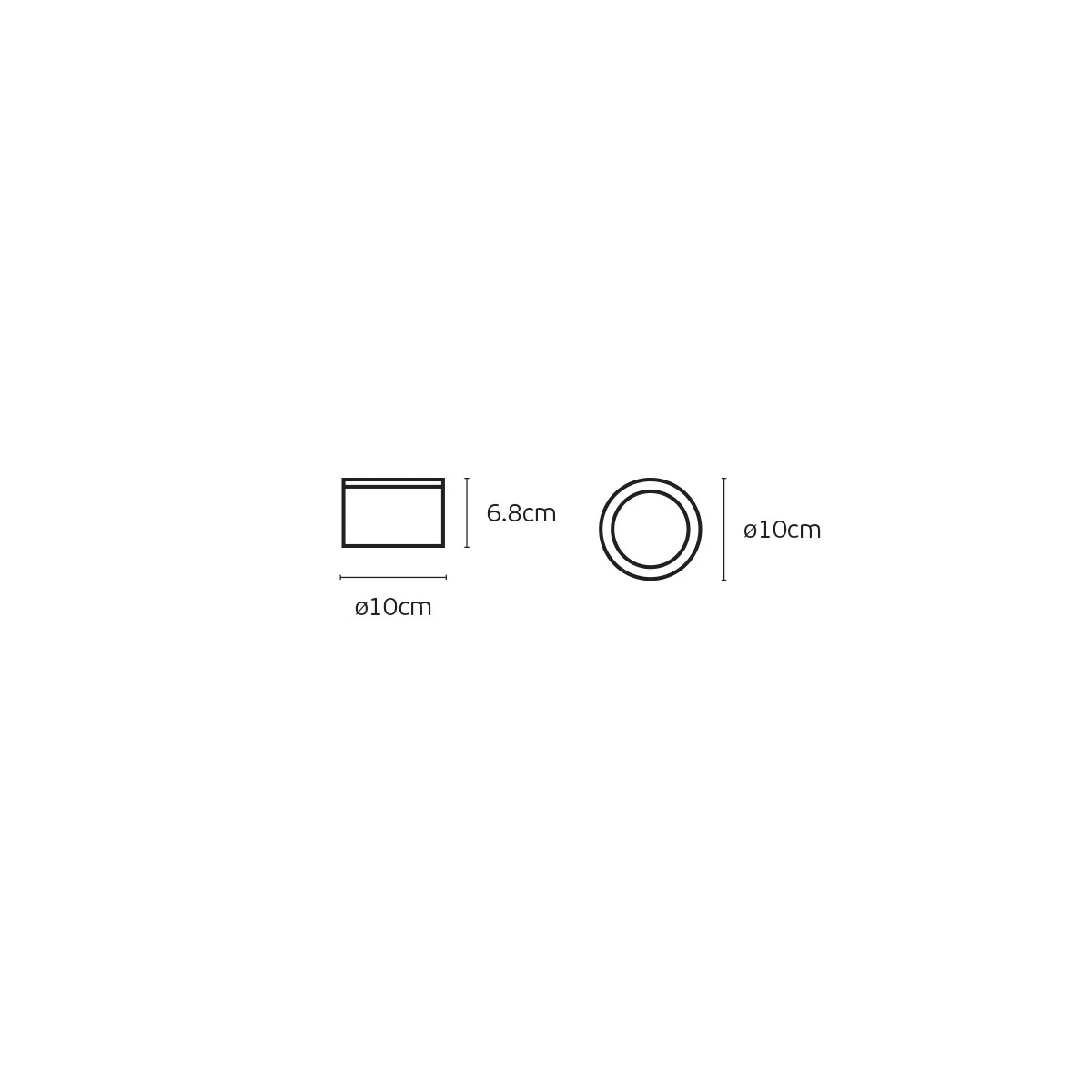 VK Lighting Μονό Σποτ σε Λευκό Χρώμα VK/03301G/CE/W 75169-389121 - μικρογραφία 4