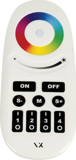 VK Lighting Ασύρματο Τηλεχειριστήριο RGBW VK/FUT095 90004-032698 