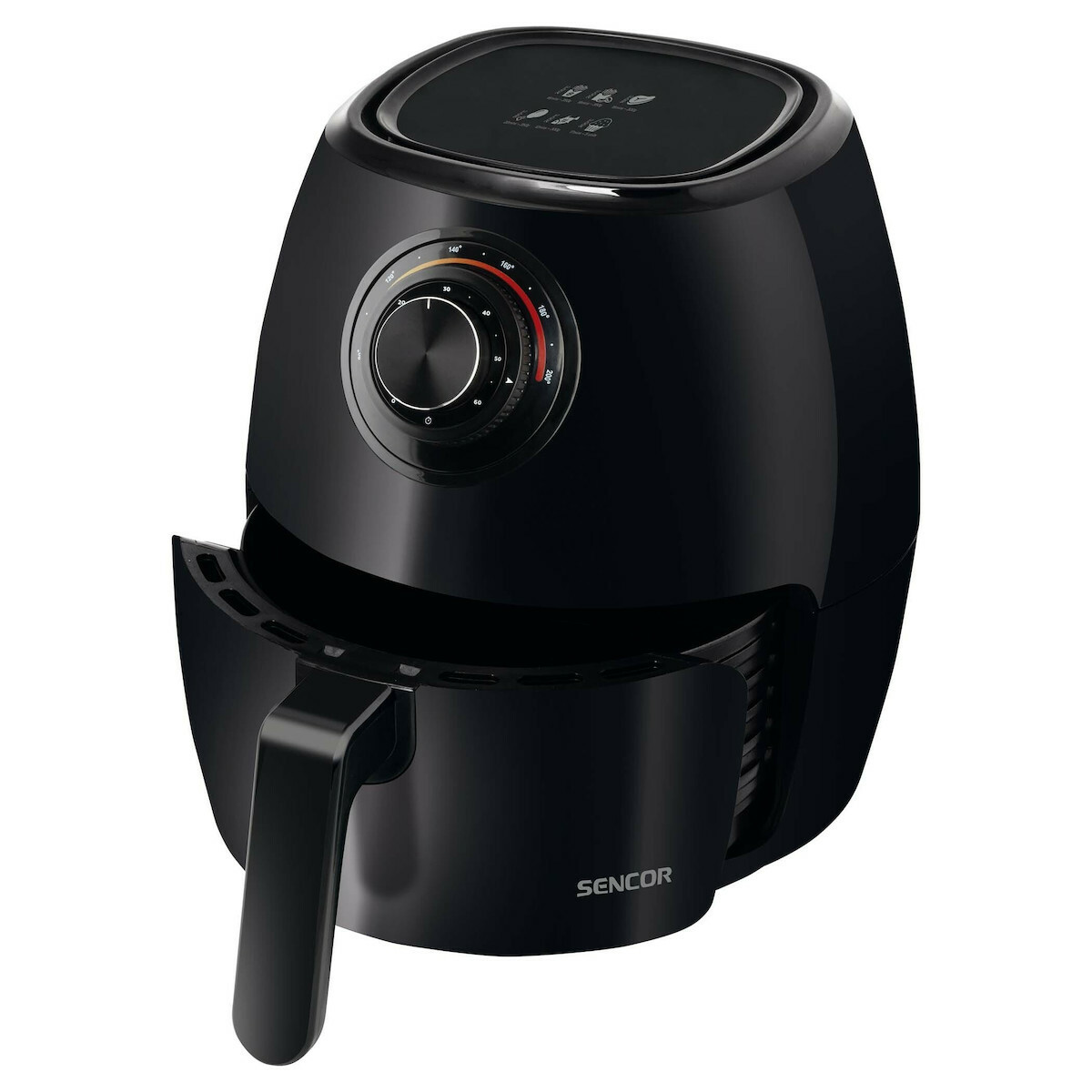 Sencor SFR 3130BK Φριτέζα Αέρος με Αποσπώμενο Κάδο 3.5lt Μαύρη SFR3130BK