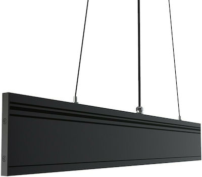 VK Lighting VK/04402/120/B/W LED Γραμμικό Φωτιστικό Οροφής Θερμό Λευκό IP45 Μ119.9xΒ8.95εκ.