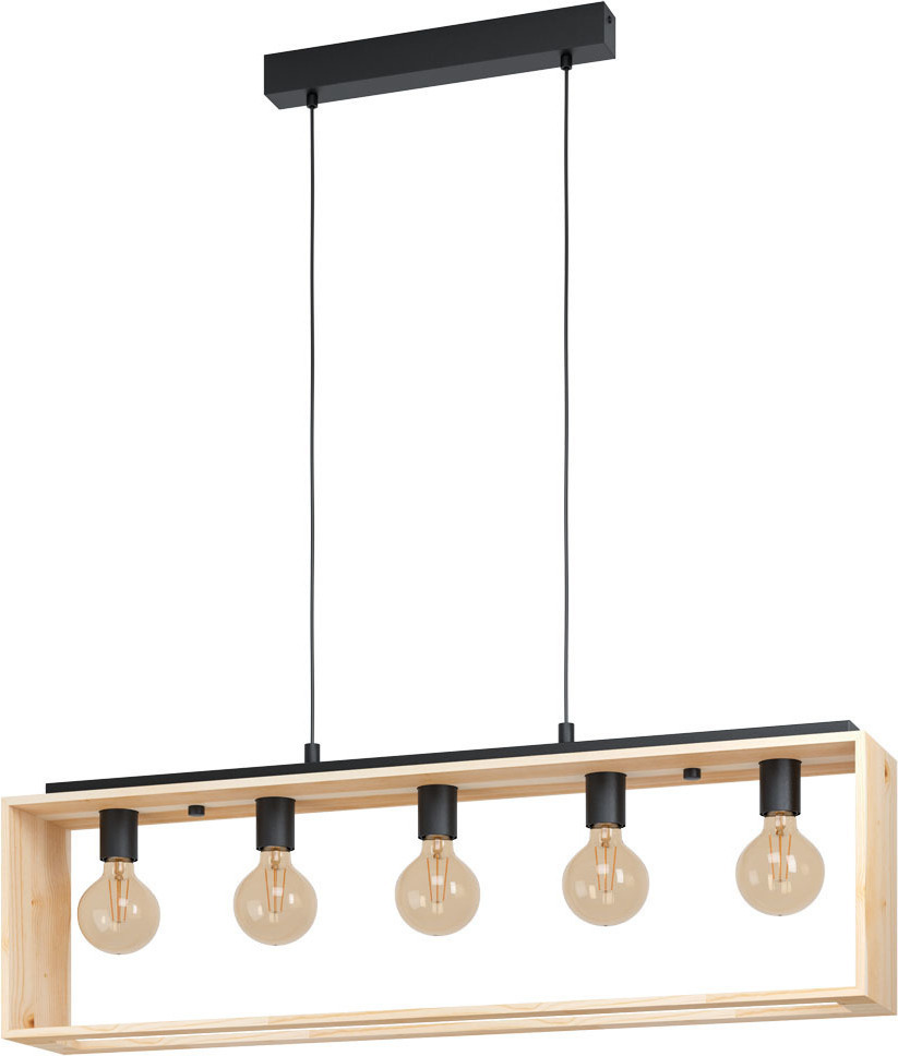 ΚΡΕΜΑΣΤΟ ΦΩΤΙΣΤΙΚΟ FAMBOROUGH E27 5X40W L100cm B16cm H110cm N. 43414