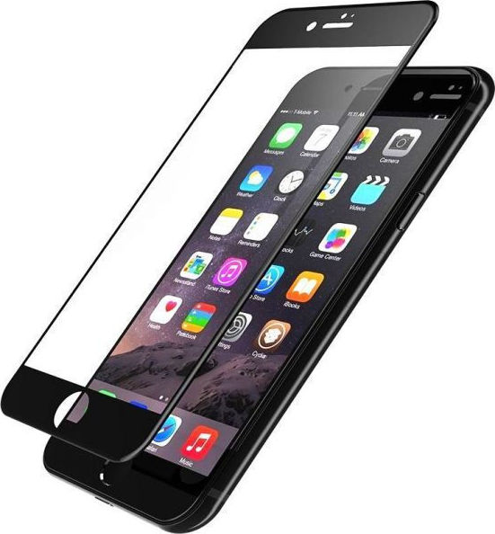 Full Glue Tempered Glass 9H Για Iphone 7 Plus/8 Plus Full Cover Μαύρο ΟΕΜ