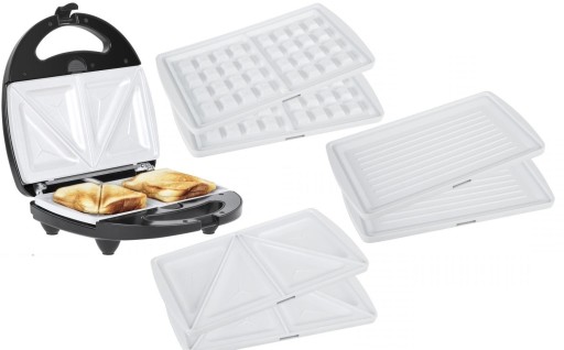 TEESA 3 IN 1 SANDWICH,GRILL,WAFFLE - second view