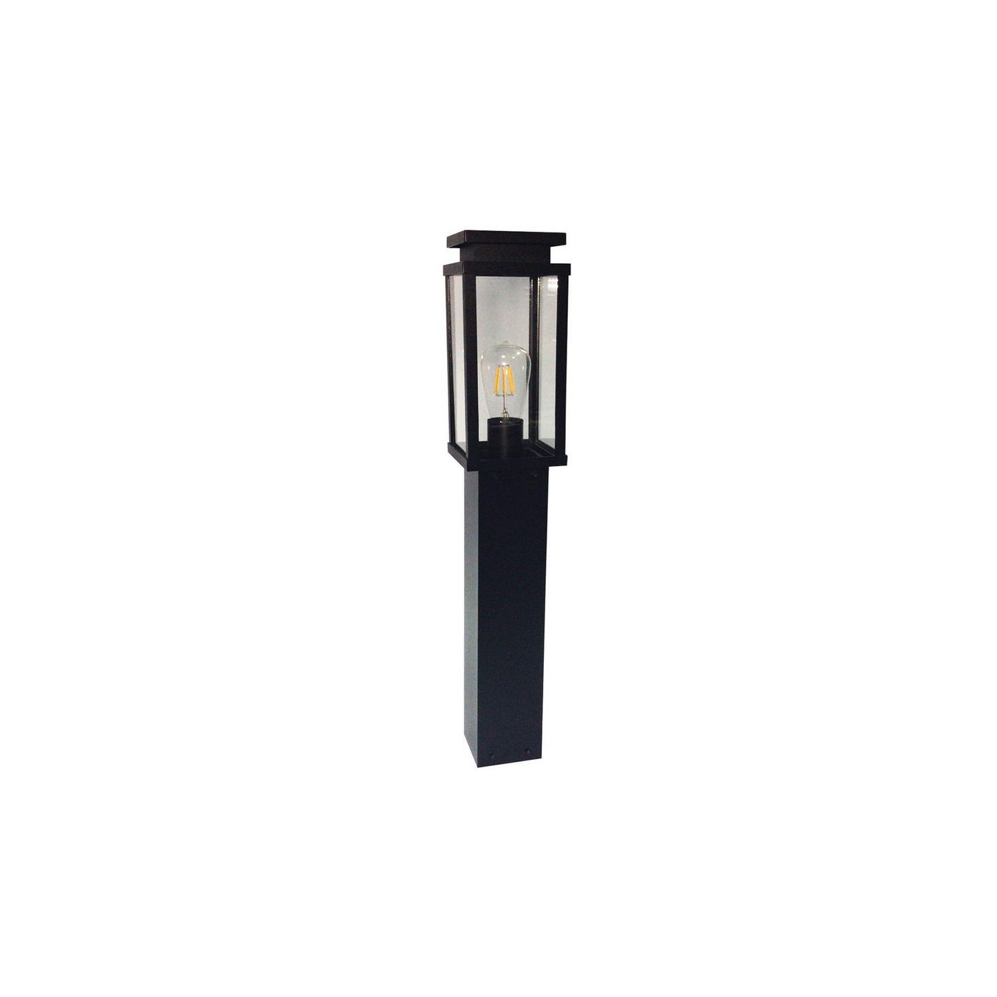 Φωτιστικό Δαπέδου Φανάρι Black VK/03066/80/B VKLed