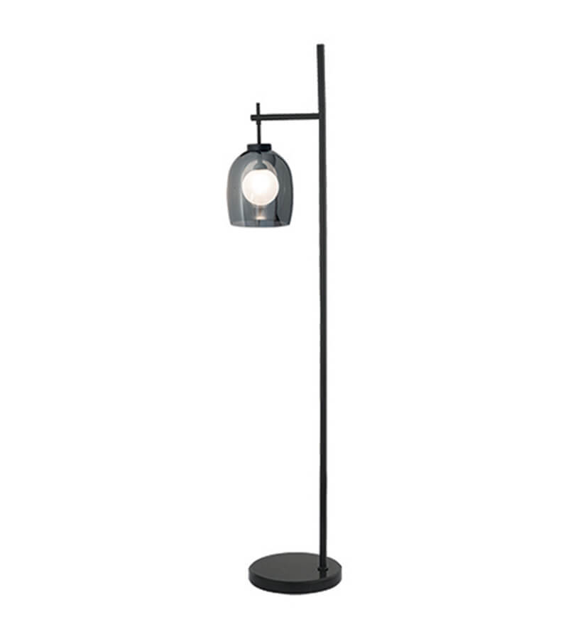 Zambelis Lights Μοντέρνο Φωτιστικό Δαπέδου Υ145xΜ31εκ. με Ντουί για Λαμπτήρα G9 σε Μαύρο Χρώμα 22053