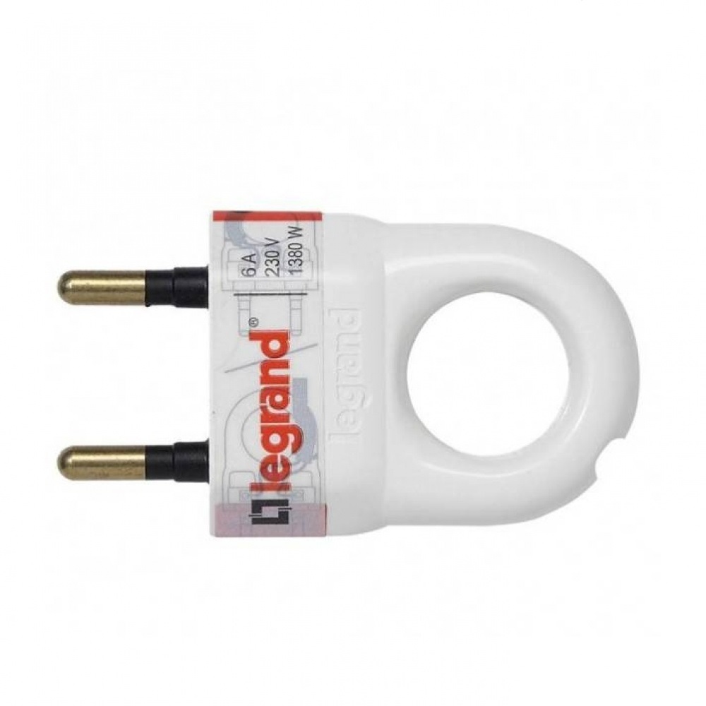 Φις διπολικό αρσενικό πλαστικό legrand