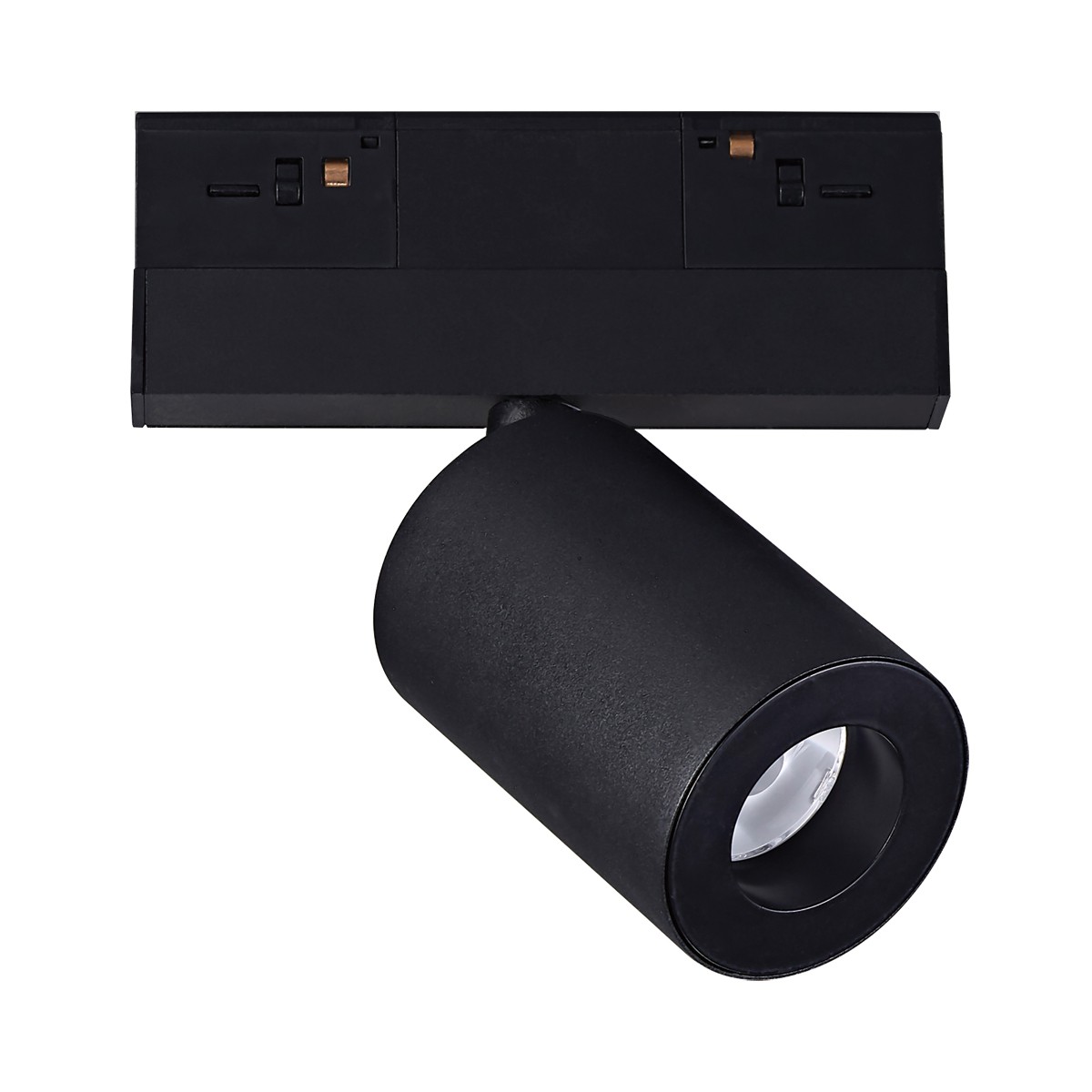 Φωτιστικό μαγνητικής ράγας 48V, LED 9w, 3000K, 590lm, 8°, CRI>90, IP20, μαύρο VK/04374/B