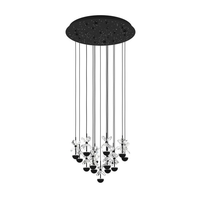 Eglo Pianopoli 2 Κρεμαστό Φωτιστικό LED Μαύρο 390277 - second view