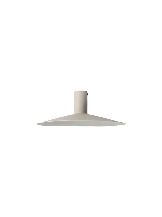 VK Lighting Πλαφονιέρα Οροφής με Ντουί GU10 σε Γκρι χρώμα